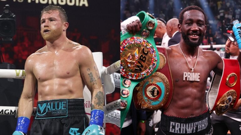 Canelo Alvarez and Terence Crawford